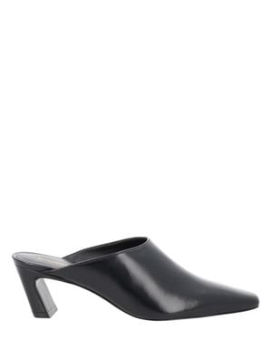 Stuart Weitzman Lamb Lthr Cow Lthr Flats - Gray