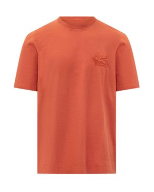 Etro Classic T-Shirt - Orange