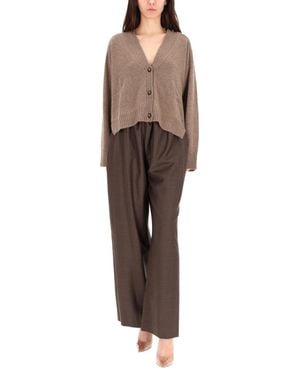 Loulou de Saison Virgin Wool Pants - Brown