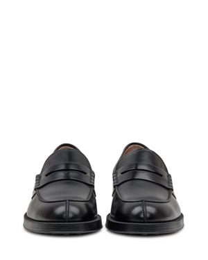 Tod's Leather Loafers - Black