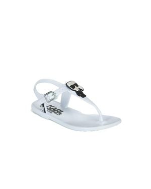 KARL LAGERFELD Sandals Synthetic - White