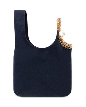 Stella McCartney Mini Woven Wristlet Handbag - Blue