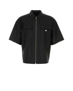 Prada Re-Nylon Shirt - Black