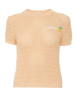 Chloé Cotton Knit Sweater - Natural