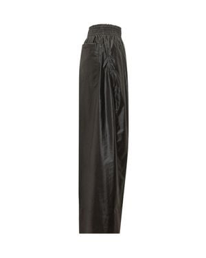 Givenchy Elasticated Waist Linen-Twill Pants - Black