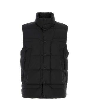 Moncler Stretch Polyester Pismo Down Jacket - Black