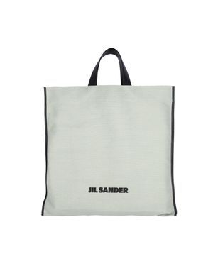 Jil Sander Canvas Tote Bag - Green