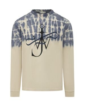 JW Anderson J. W. Anderson Sleeveless Knit Top With Broad Ribbon - Gray