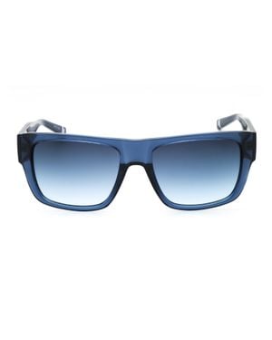 Fila Sfi281 Rectangular Sunglasses - Blue