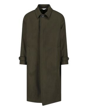 Boglioli Long Overcoat - Green
