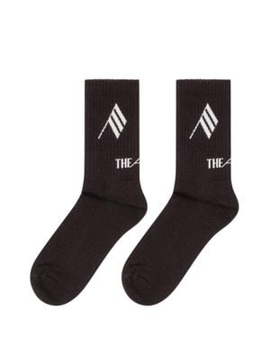 The Attico Classic Cotton Socks Edition - Black