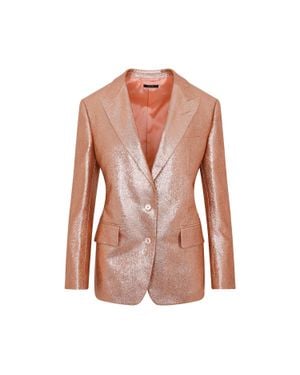 Tom Ford Powder Tailored Jacket - Pink