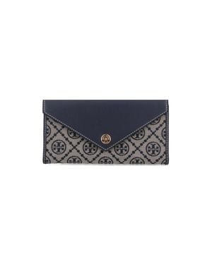 Tory Burch Chic Wallet & Card Holder - Blue