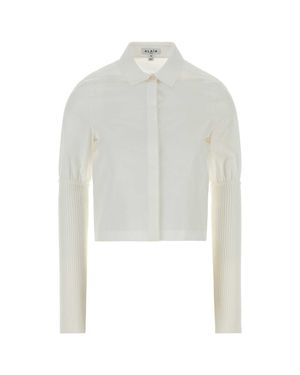 Alaïa Poplin Shirt - White