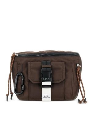 A.P.C. Trek Bum Bag - Black