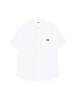 KENZO Classic Short-Sleeve Shirt - White