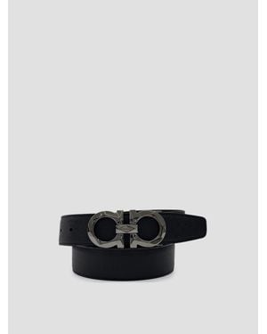 Ferragamo Gancini Hook Belt - Multicolor