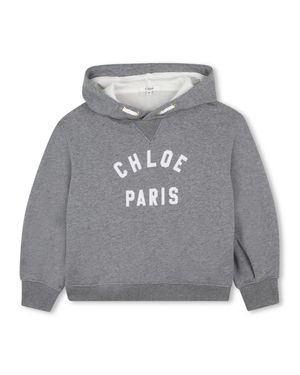 Chloé Sweatshirt With Logo - Gray