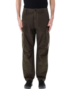C.P. Company C.P. Company Microreps Fabric Cargo Pants - Black