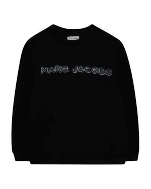 Marc Jacobs Ribbed Hem Sweater For Boys - Black