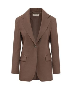 Weekend by Maxmara Weekend Wool Blazer - Brown