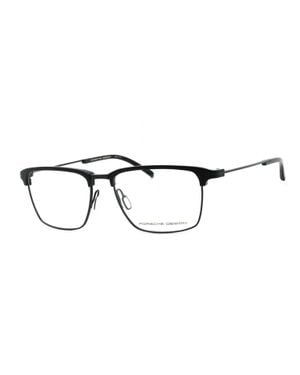 Porsche Design Sleek Rectangular Eyeglasses With Demo Lens - Multicolor