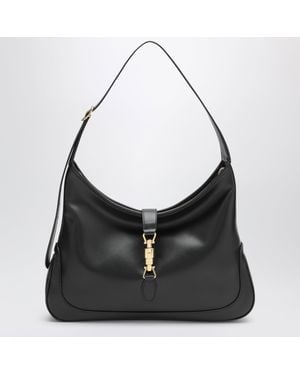 Gucci Jackie 1961 Leather Shoulder Bag - Black