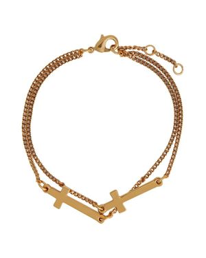 DSquared² Jesus Chain Bracelet - Metallic