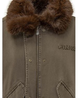 Pinko Style Garllate Jacket - Brown