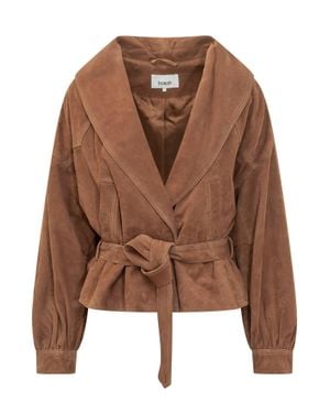 Ba&sh Overshirt Jacket Manon - Brown