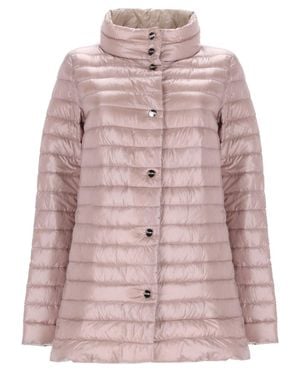 Herno 'A-Shape' Reversible Jacket - Pink
