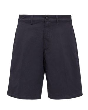Department 5 Bermuda Mini Shorts - Blue