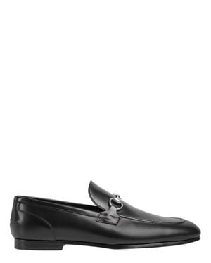 Gucci Low-Cut Mini Flat Shoes With-Colored Hardware - Gray