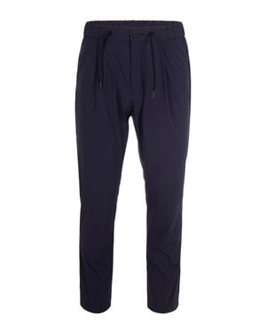 Herno Stretch Nylon Long Pants - Blue