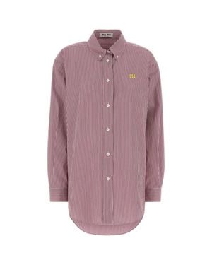 Miu Miu Camicie - Purple