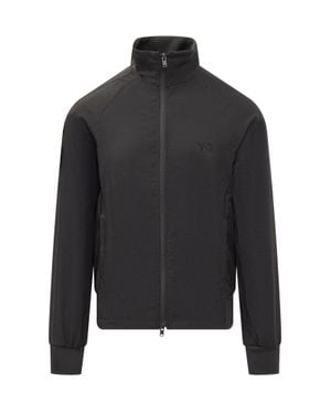 Y-3 Track Jacket With Zip - Black