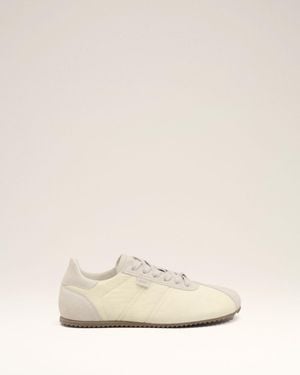 Ami Paris Nylon Soft Sneakers - Natural