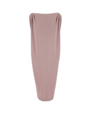 Balenciaga Crepe Dress - Purple