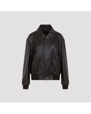 Prada Leather Jacket - Black