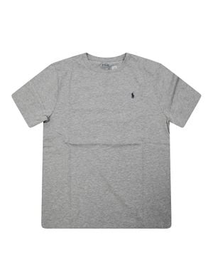 Polo Ralph Lauren Mini Classic Crew Neck T-Shirt For Kids - Gray