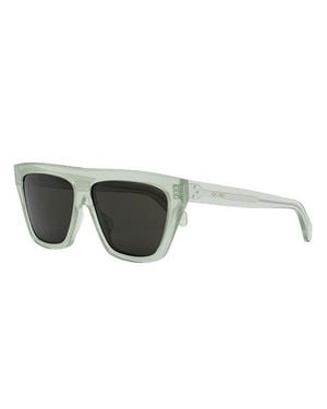 Celine Style Mini Sunglasses - Green