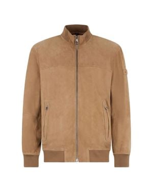 Peuterey Leather Jacket - Brown