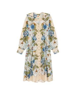 FARM Rio Garden Dress - White