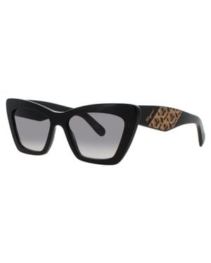 Ferragamo Sf1081Scp Sunglasses 55-17-145 Acetate With Case Included - Black