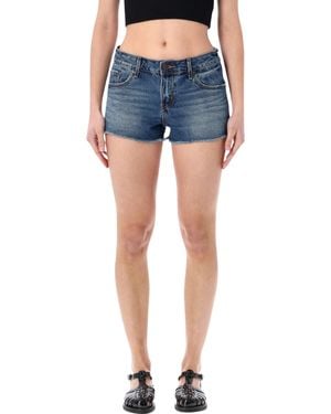 Levi's Low Rise Denim Shorts - Blue