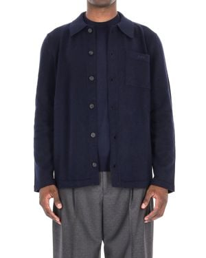 A.P.C. A. P.C. Casual Knit Sweater For - Blue