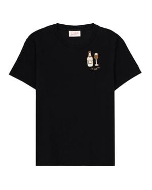 MC2 Saint Barth Classic Cotton T-Shirt - Black