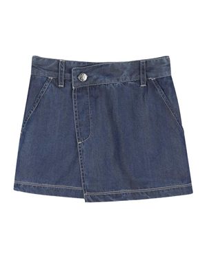 DKNY Pantaloncini Con Chiusura A Portafoglio - Blue