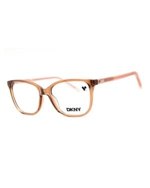 DKNY Injected Propionate Rectangular Eyeglasses - Multicolor
