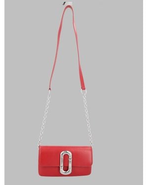 Marc Jacobs Designer Wallet With Card Slots - Red